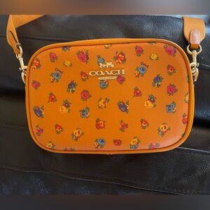 Coach mini Jamie camera floral bag